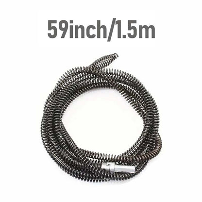 Drill-Powered Flexible Drain Auger