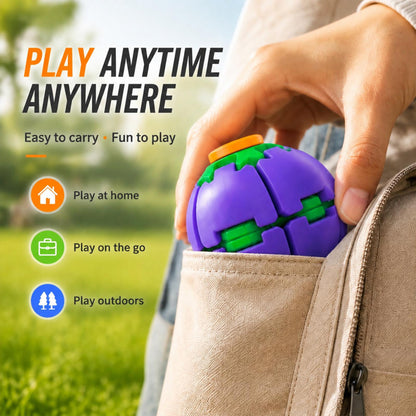 Press & Spin Fidget Ball