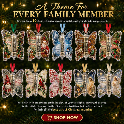 🦋 💵 Christmas Cash Gift Butterfly Ornament🎄 ✨