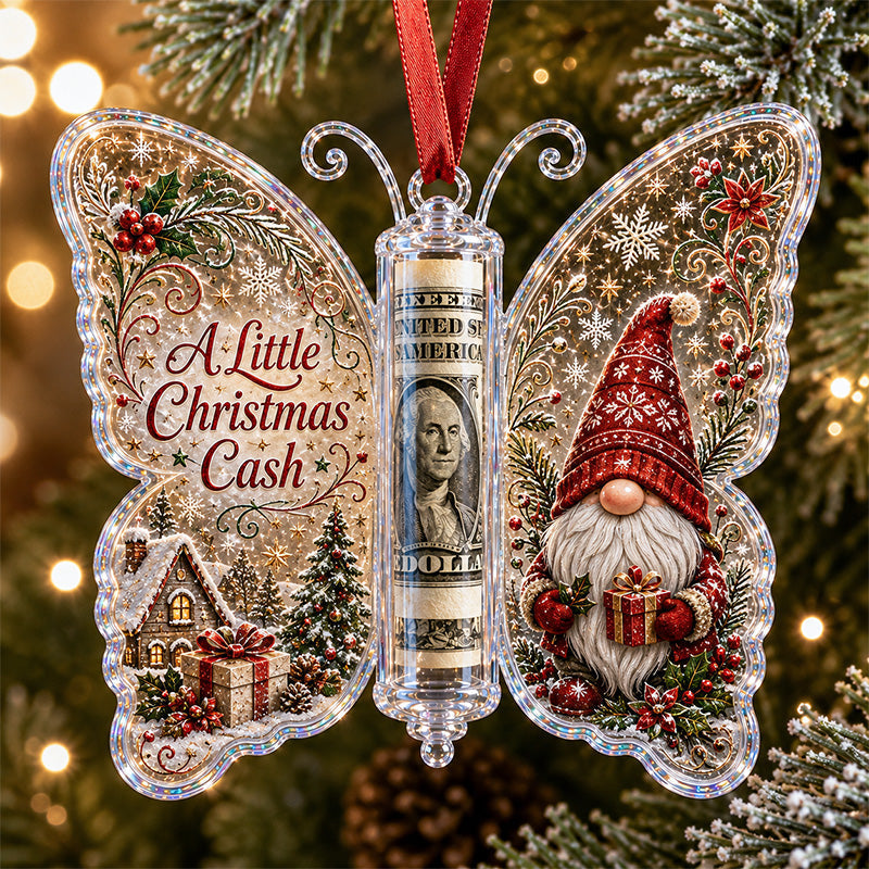🦋 💵 Christmas Cash Gift Butterfly Ornament🎄 ✨