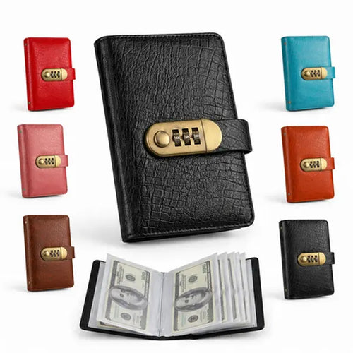 🔒Lockable Banknote Collection Album