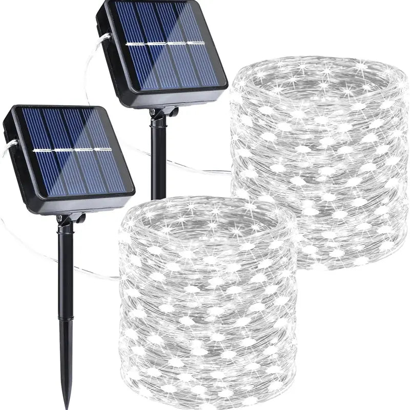 SunsetGlow™ Solar String Lights — 72FT / 200 LEDs