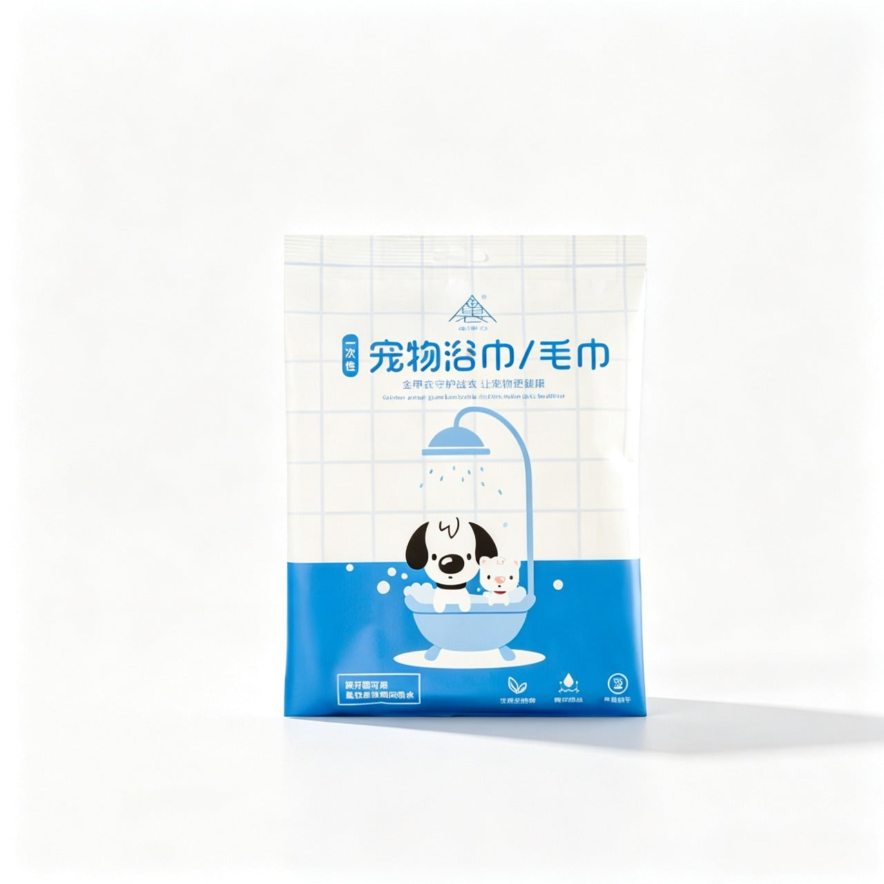 Disposable Pet Bath Towels for Cats & Dogs – Soft Absorbent Cleaning Towels for Bathing & Grooming