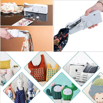 Portable Miniature Handheld Sewing Machine- Beginner-Simple Operation 🧵