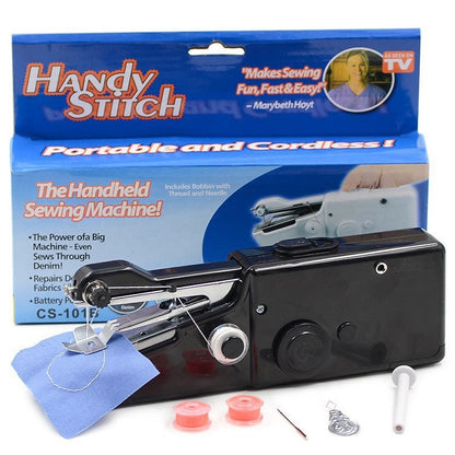 Portable Miniature Handheld Sewing Machine- Beginner-Simple Operation 🧵