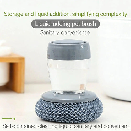 🔥Buy 2 Get 1 Free🔥 Soap-Dispensing Dish Brush