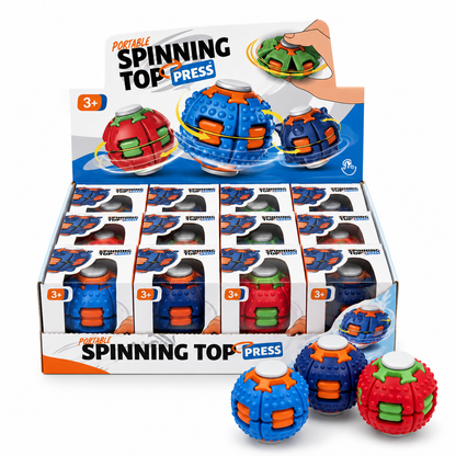 Press & Spin Fidget Ball