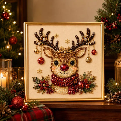 ✨ 3D Christmas Pearl Craft Kit – Relaxing DIY Holiday Art (📦 Free Shipping on 2+)