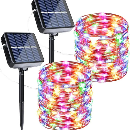 SunsetGlow™ Solar String Lights — 72FT / 200 LEDs