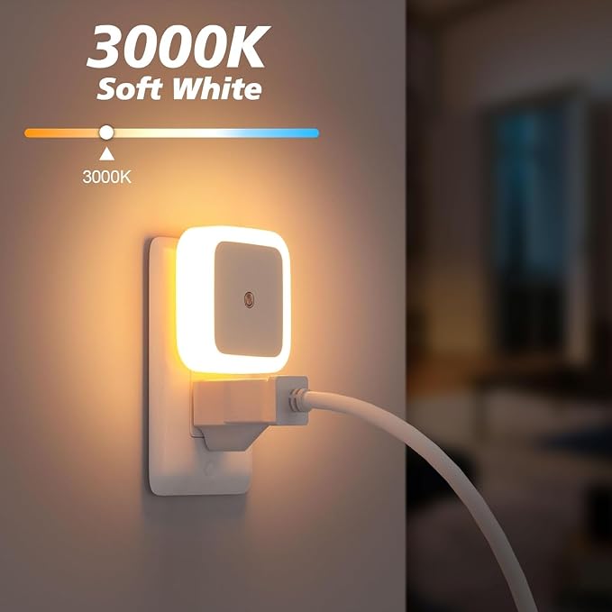 3000K soft white night light