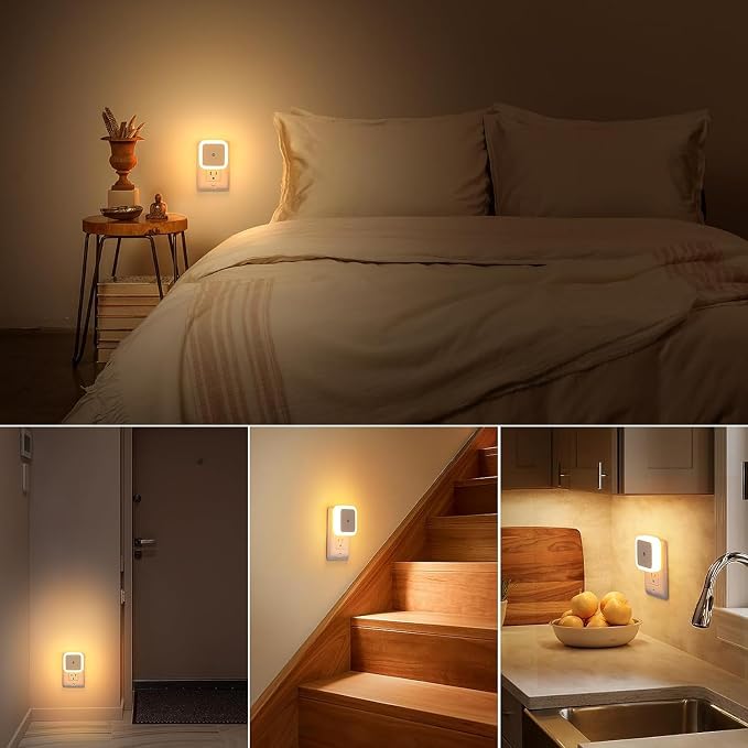 🔥Limited Time Buy More Get More Free!🔥SnugGlow™ Dusk-to-Dawn Night Lights