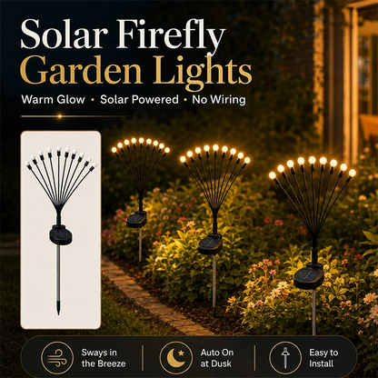 🌟 BUY 2 GET 1 FREE | Magical Dancing Solar Firefly Lights ✨
