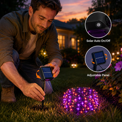 SunsetGlow™ Solar String Lights — 72FT / 200 LEDs