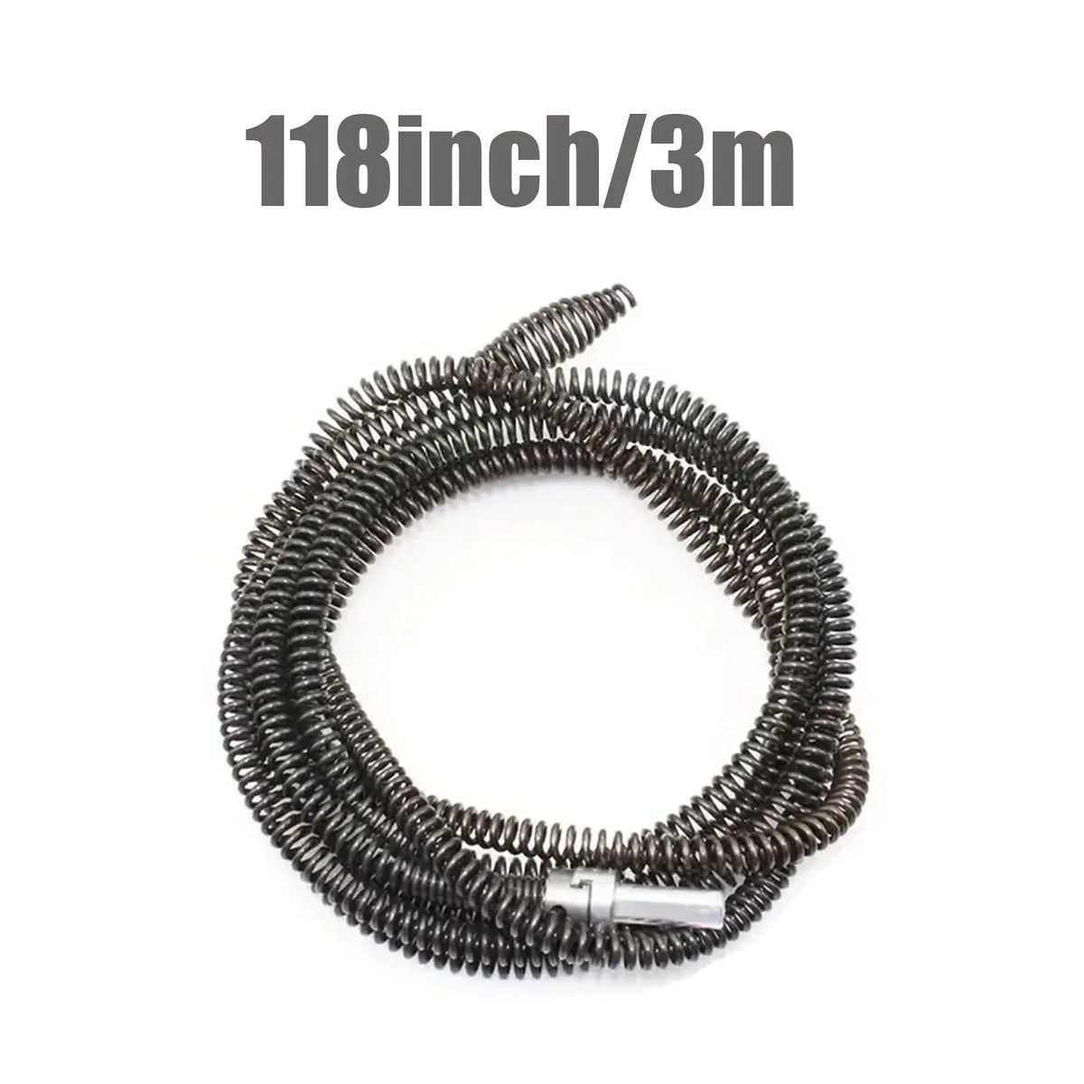Drill-Powered Flexible Drain Auger