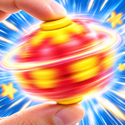 Press & Spin Fidget Ball
