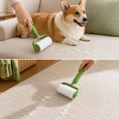 Replacement Sticky Lint Roller Refill for Pet Hair, Lint & Dust Removal