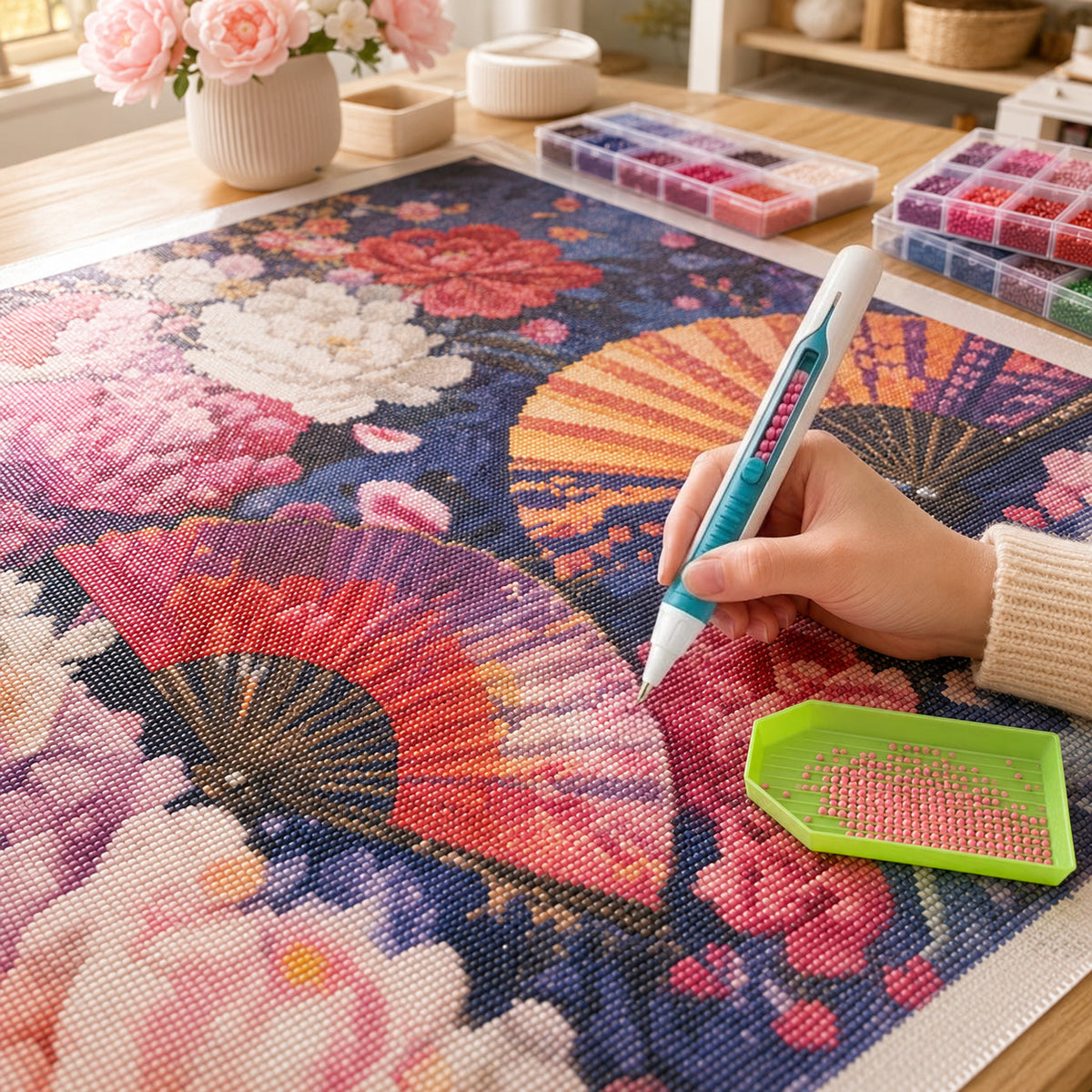 🔥Last Day 50% OFF - 💎 Automatic Diamond Painting Bead dispenser