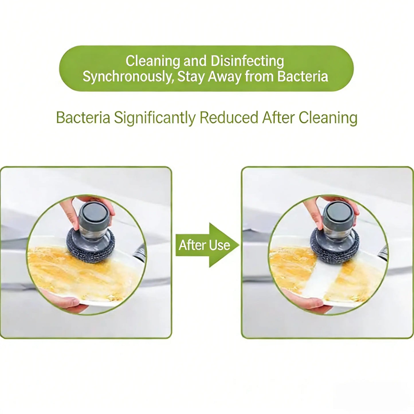 🔥Buy 2 Get 1 Free🔥 Soap-Dispensing Dish Brush